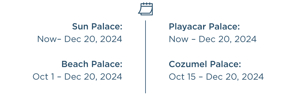 Bigger Savings Available dates