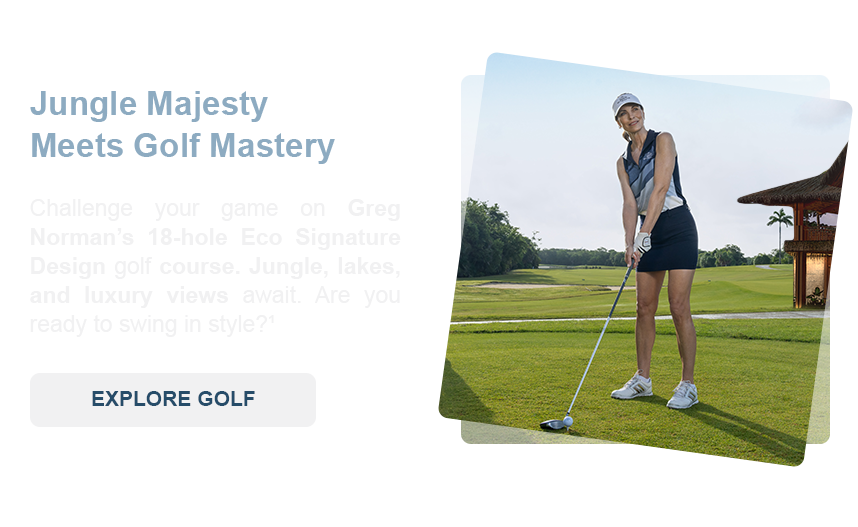 Jungle Majesty Meets golf Mastery