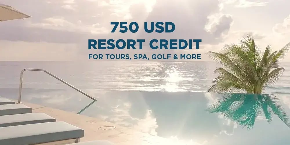 750 USD Resort Credit
