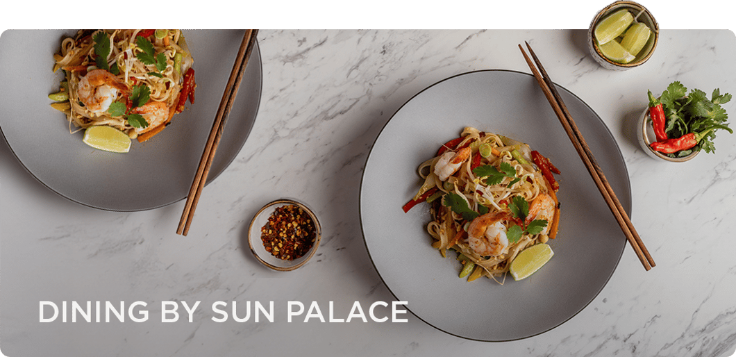 Dining by Sun Palace