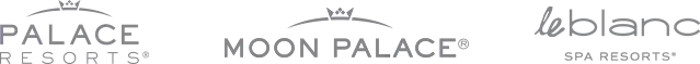 PALACE RESORTS, MOON PALACE, LE BLANC SPA RESORTS LOGO