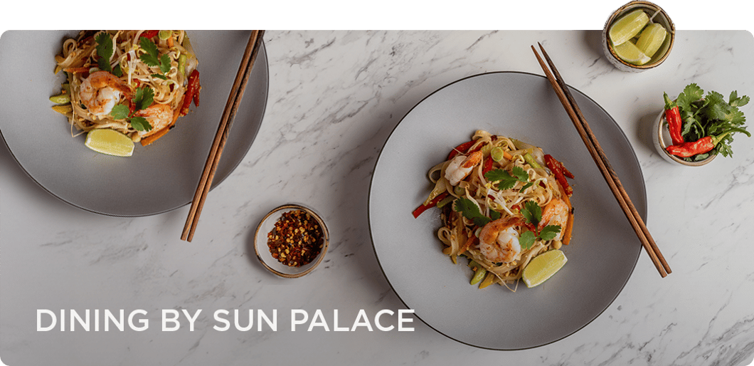 Dining by Sun Palace